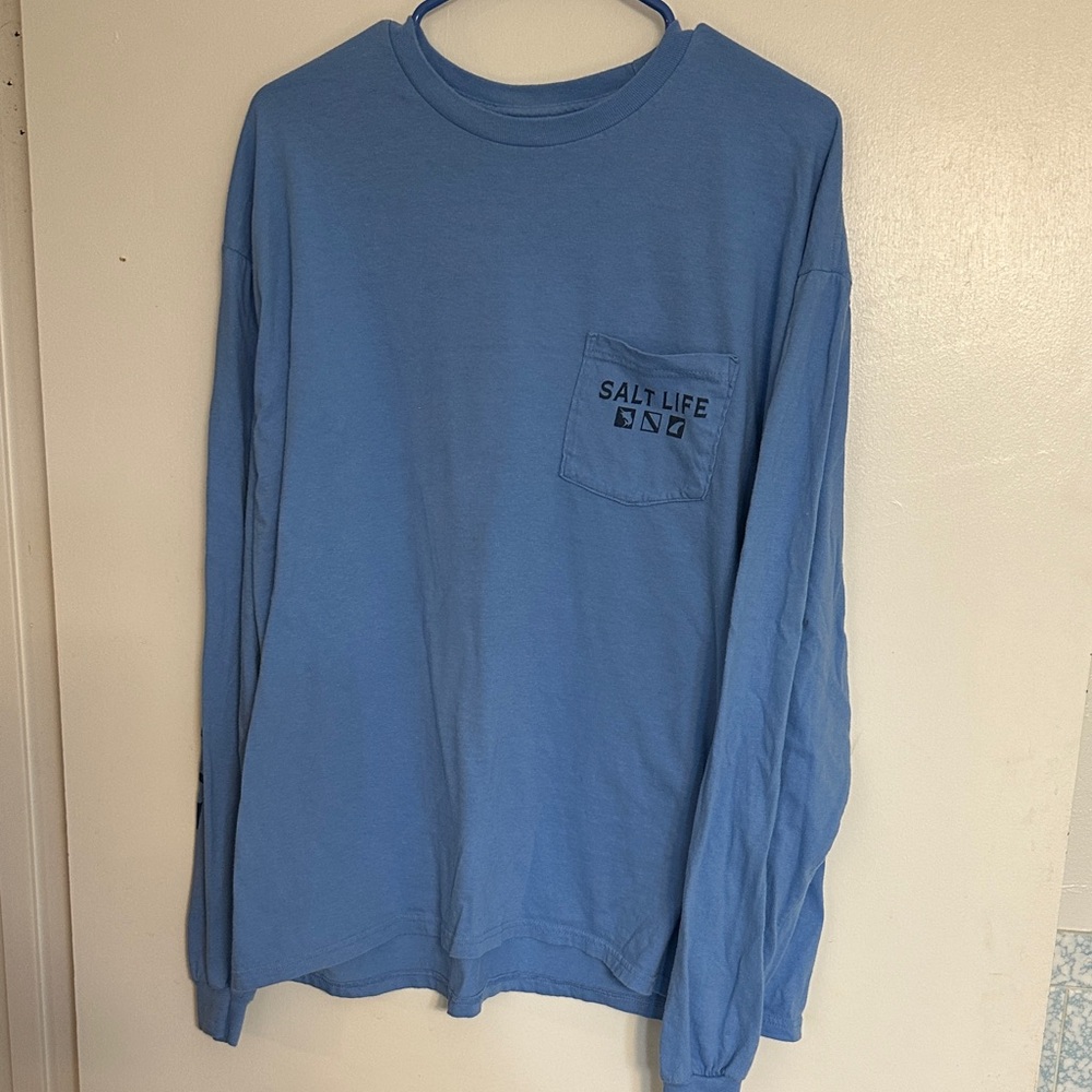 Salt Life Ocean Blue Long Sleeve Tee